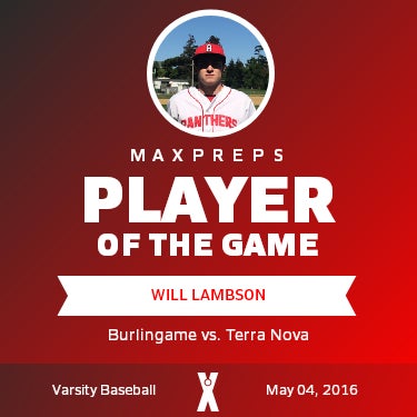 #11 Will Lambson Player of the Game badge