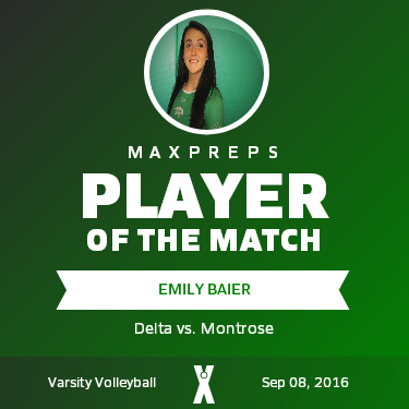 #10 Emily Baier Player of the Game badge