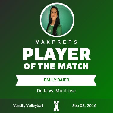 #10 Emily Baier Player of the Game badge