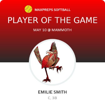 #13 Emilie Smith Player of the Game badge