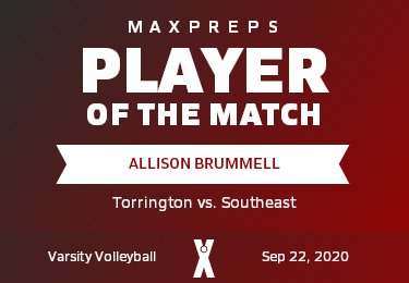 #16 Allison Brummell Player of the Game badge