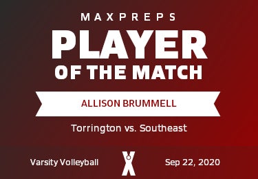 #16 Allison Brummell Player of the Game badge