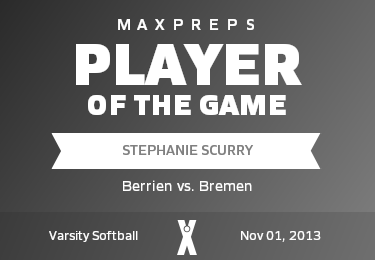Stephanie Scurry Player of the Game badge