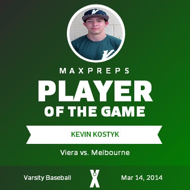 #22 Kevin Kostyk Player of the Game badge