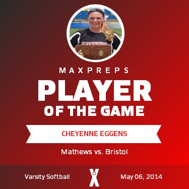 #99 Cheyenne Eggens Player of the Game badge