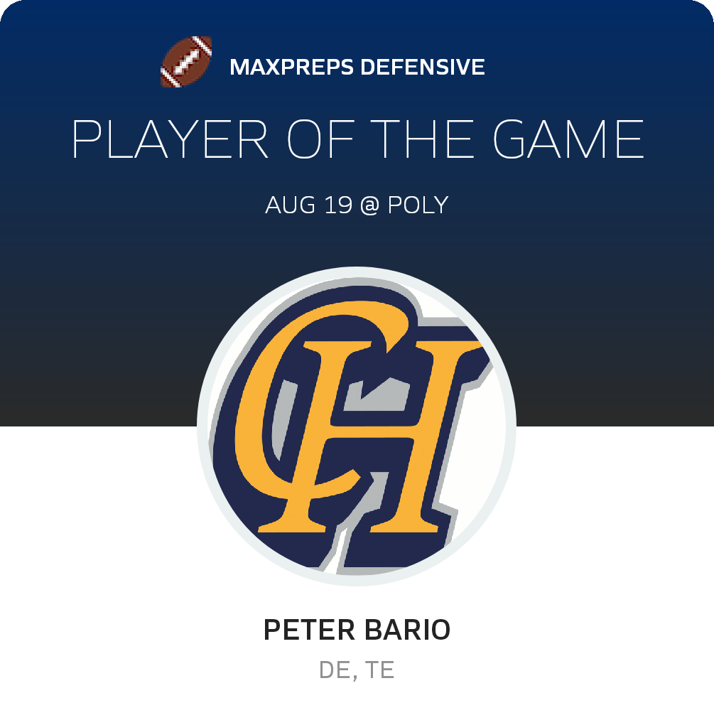 Player of the Game