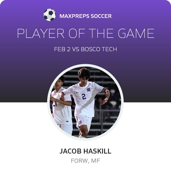 #2 Jacob Haskill Player of the Game badge