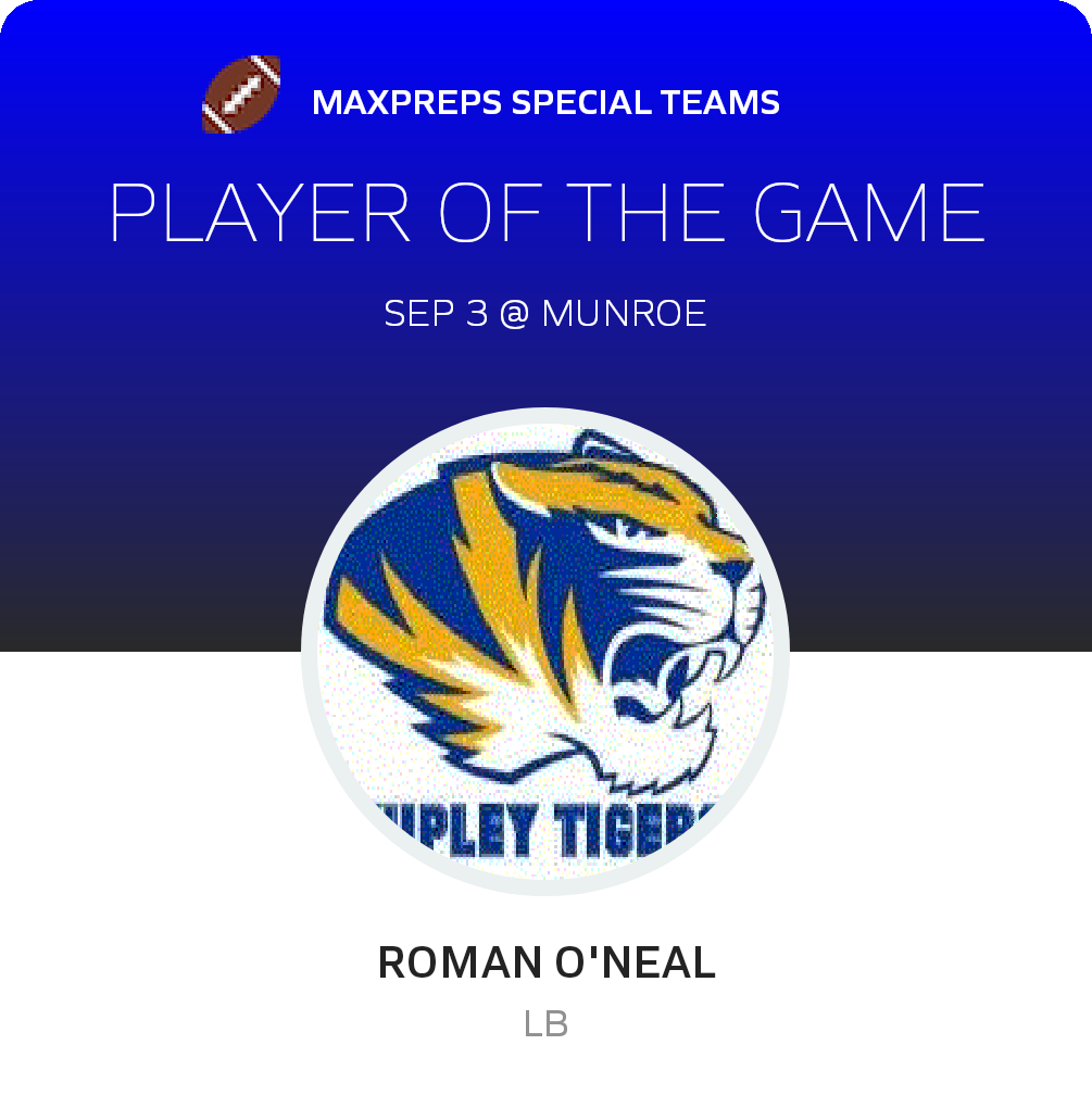 Player of the Game