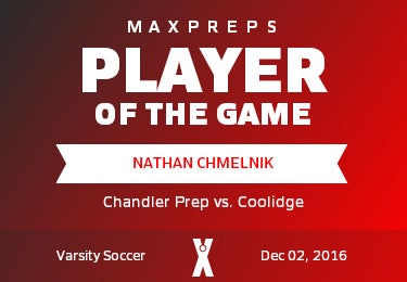 #17 Nathan Chmelnik Player of the Game badge