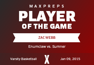 #1 Zac Webb Player of the Game badge