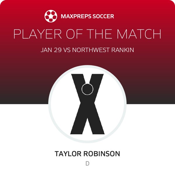 #15 Taylor Robinson Player of the Game badge