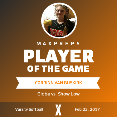 #3 Corrinn Van Buskirk Player of the Game badge