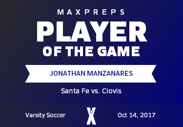 #11 Jonathan Manzanares Player of the Game badge