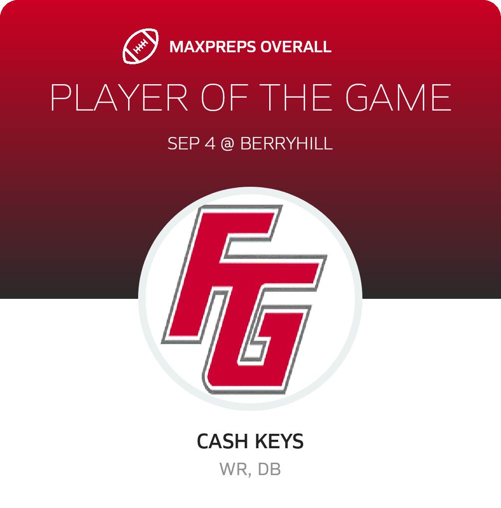 #2 Cash Keys Player of the Game badge