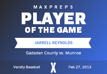 #21 Jarrell Reynolds Player of the Game badge