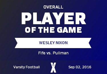 #23 Wesley Nixon Player of the Game badge