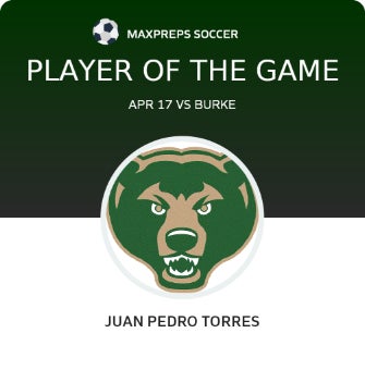 #10 Juan Pedro Torres Player of the Game badge