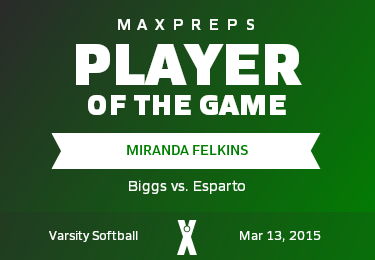 #7 Miranda Felkins Player of the Game badge