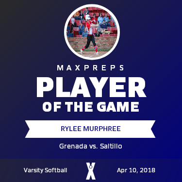 #7 Rylee Murphree Player of the Game badge