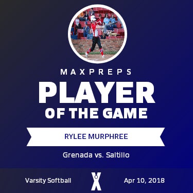 #7 Rylee Murphree Player of the Game badge