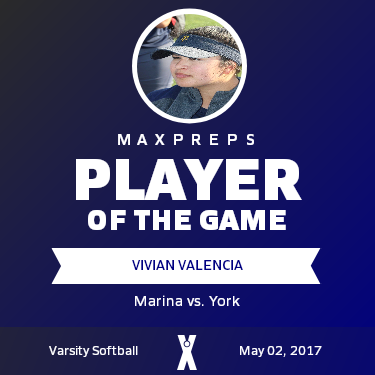 #11 Vivian Valencia Player of the Game badge