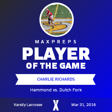 #5 Charlie Richards Player of the Game badge
