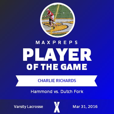 #5 Charlie Richards Player of the Game badge