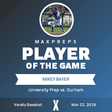 #7 Mikey Bayer Player of the Game badge
