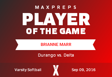 #2 Brianne Marr Player of the Game badge