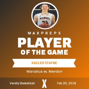 #20 Kaeler Stafne Player of the Game badge