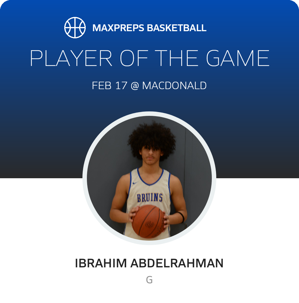 Player of the Game