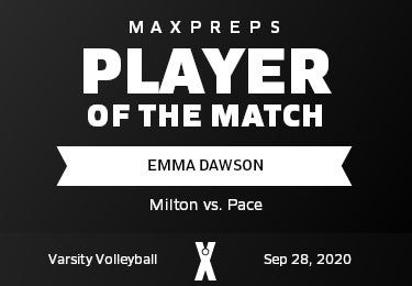#8 Emma Dawson Player of the Game badge