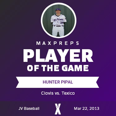 #19 Hunter Pipal Player of the Game badge