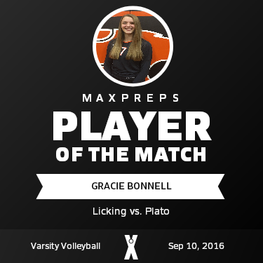 #7 Gracie Bonnell Player of the Game badge