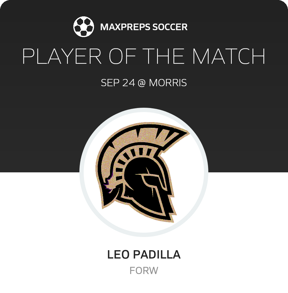 #23 Leo Padilla Player of the Game badge