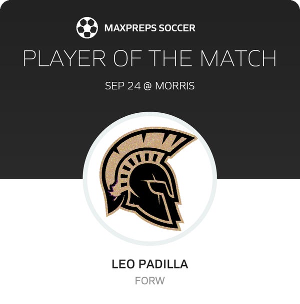 #23 Leo Padilla Player of the Game badge