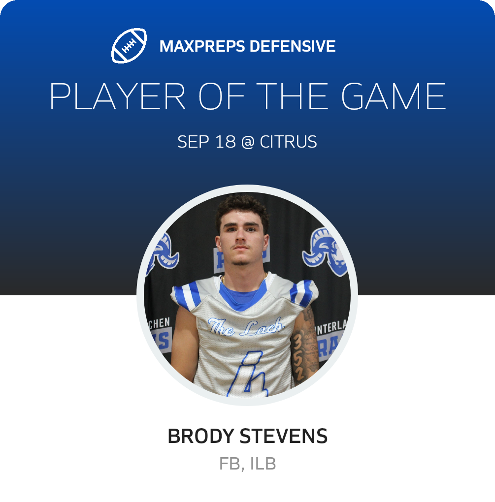 Player of the Game