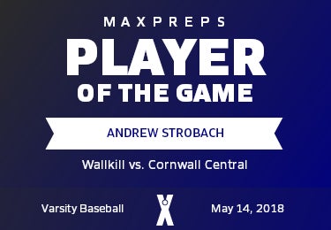 #8 Andrew Strobach Player of the Game badge