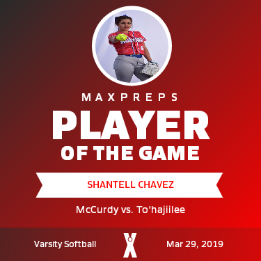 #6 Shantell Chavez Player of the Game badge