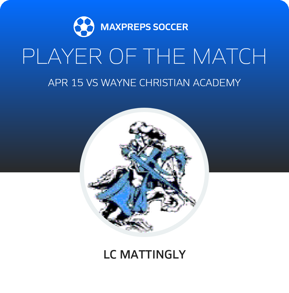#10 LC Mattingly Player of the Game badge