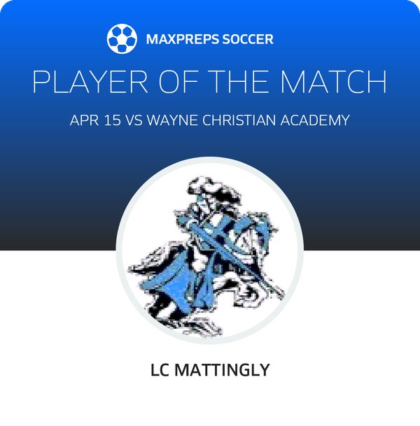 #10 LC Mattingly Player of the Game badge
