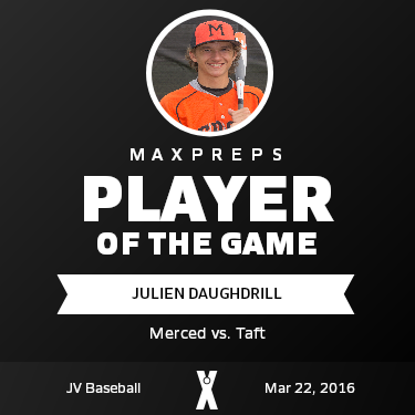 #13 Julien Daughdrill Player of the Game badge