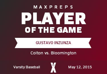#21 Gustavo Inzunza Player of the Game badge