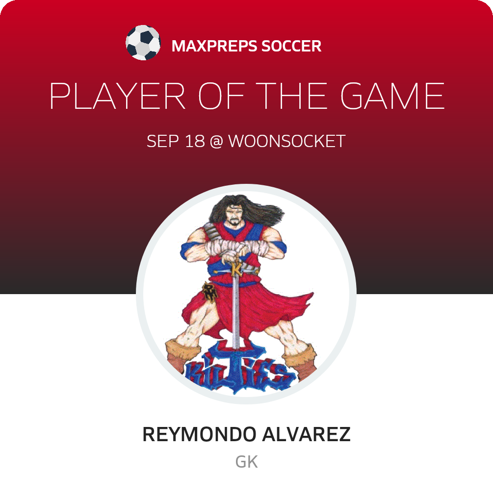 #0 Reymondo Alvarez Player of the Game badge