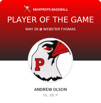 #2 Andrew Olson Player of the Game badge