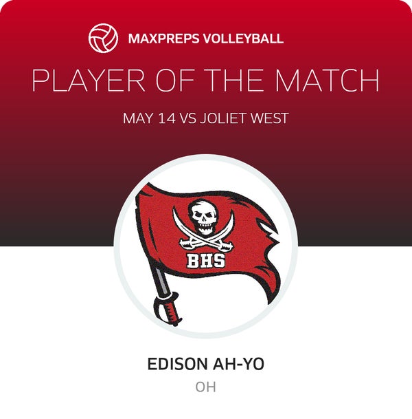 #1 Edison Ah-Yo Player of the Game badge