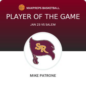#15 Mike Patrone Player of the Game badge