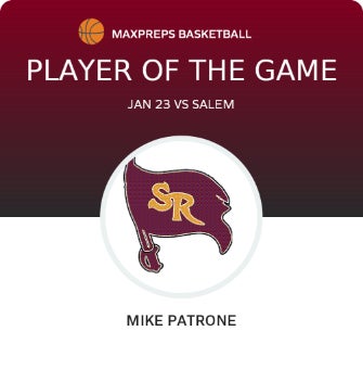 #15 Mike Patrone Player of the Game badge