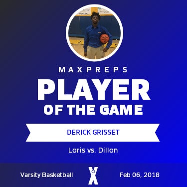 #32 Derick Grisset Player of the Game badge