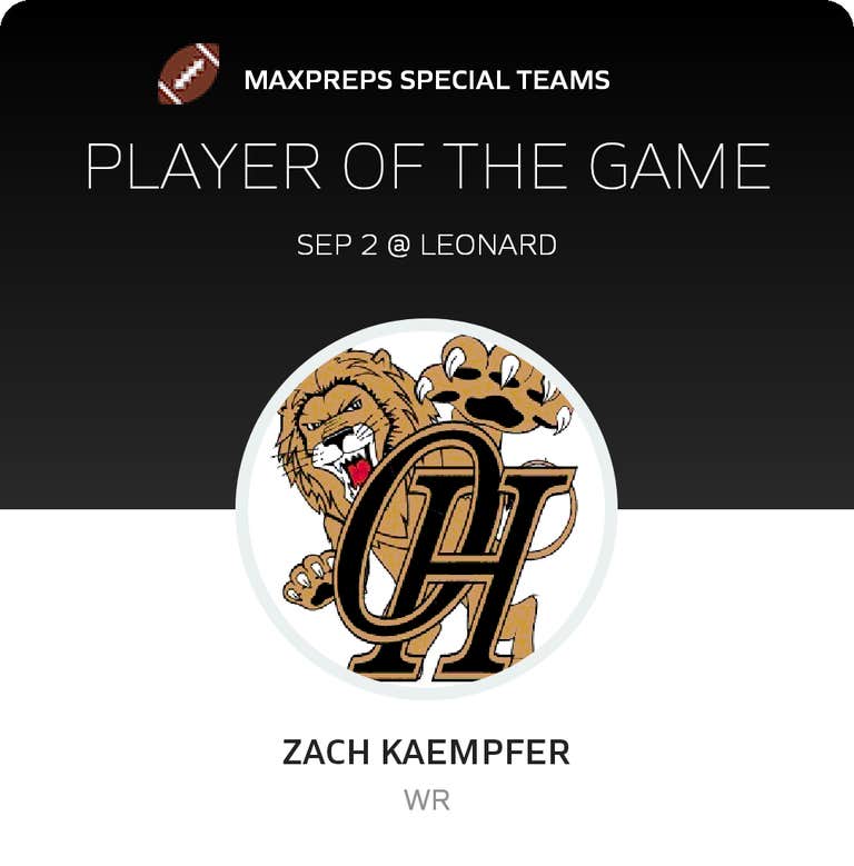 Player of the Game